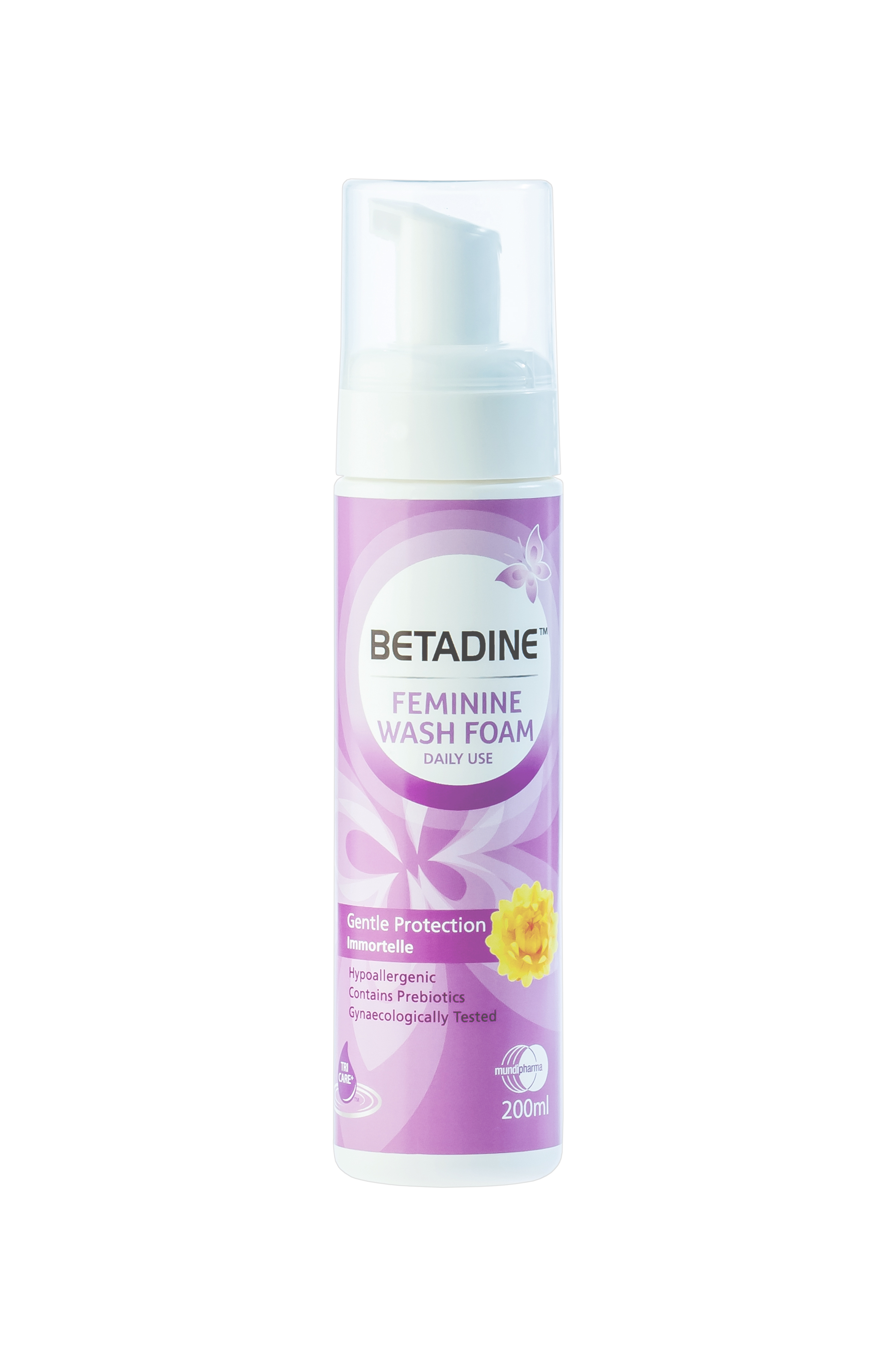 Betadine Feminine Gentle Protection Wash Foam 200ml National Skin Centre